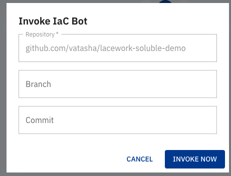 Trigger iacbot Trigger iacbot