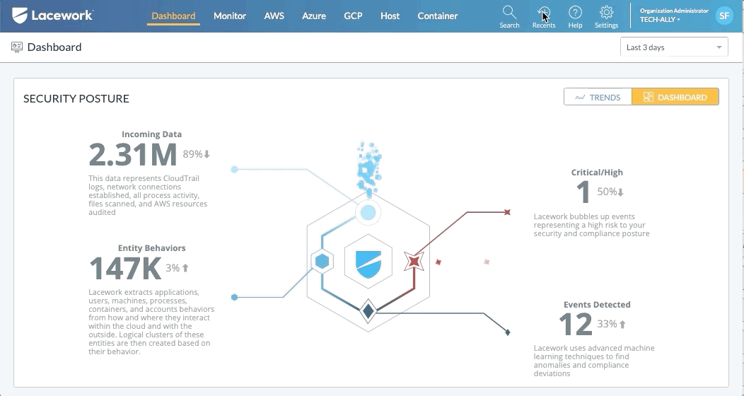 Generate Lacework API Key