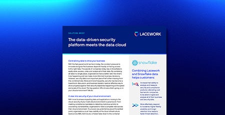 Quand la plateforme de sécurité axée sur les données rencontre le Data Cloud